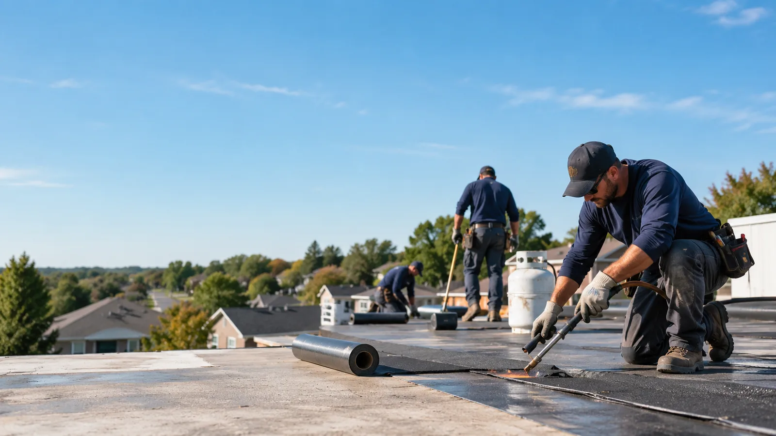 Flat Roof Leak Repair providers in Gore, OK